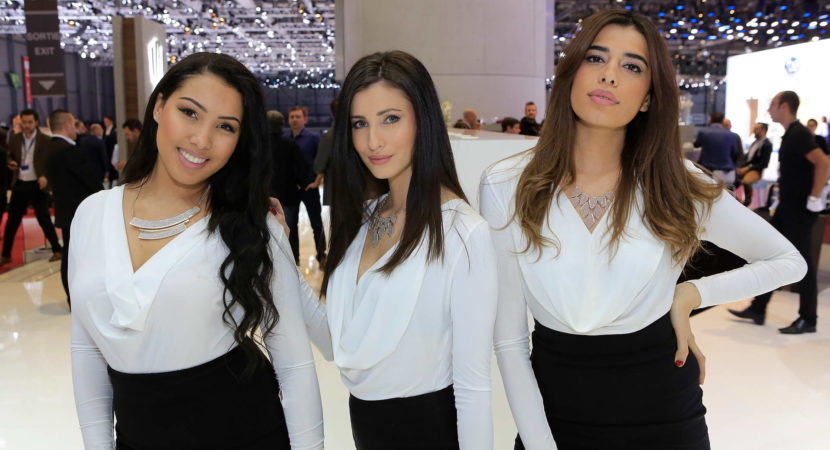 The weird, lonely life of an auto-show model